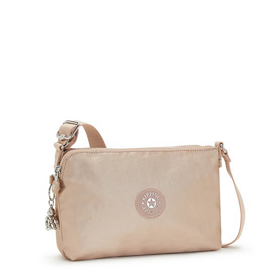 Kipling Boyd Metallic Crossbody Taske Guld | DK 1095XY